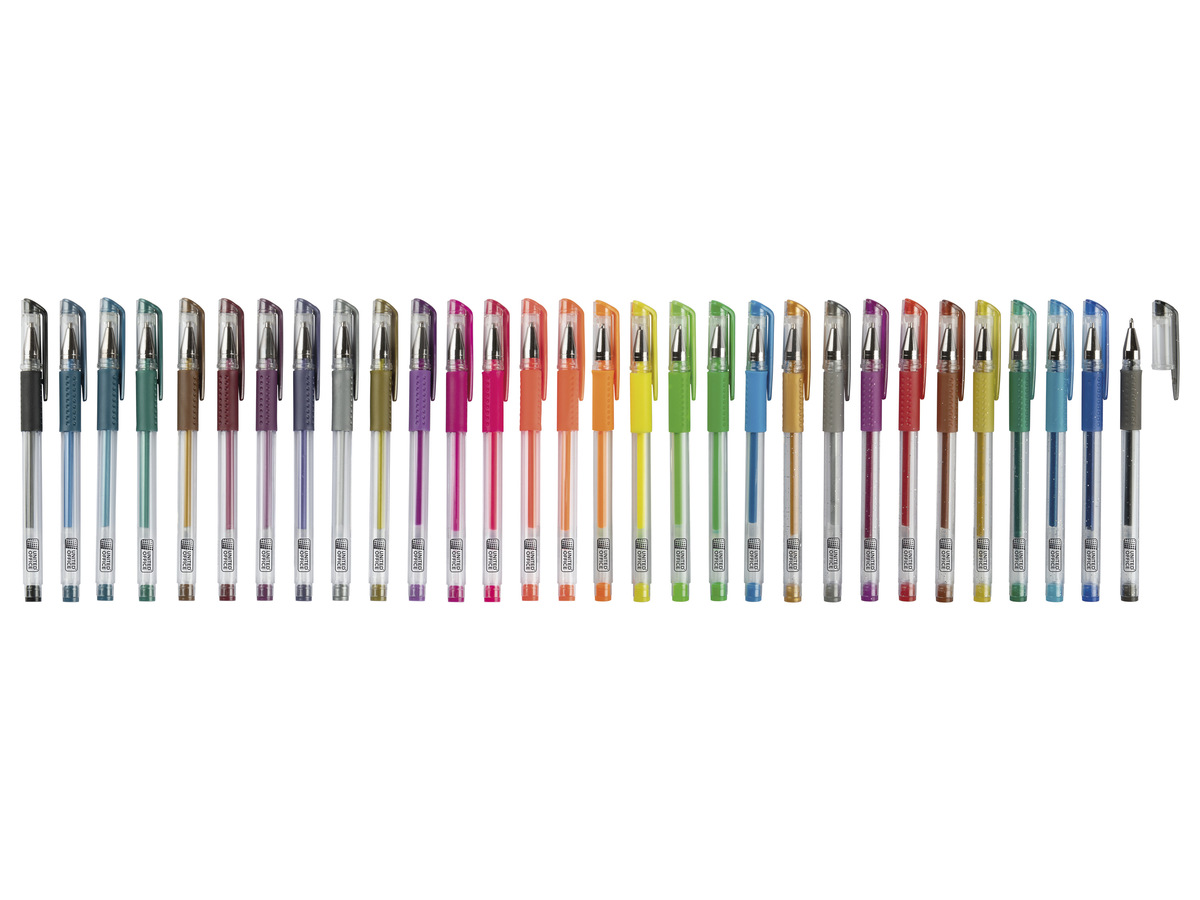 Bild 1 von UNITED OFFICE® Gelstifte, feine Strichstärke, 30 Stück