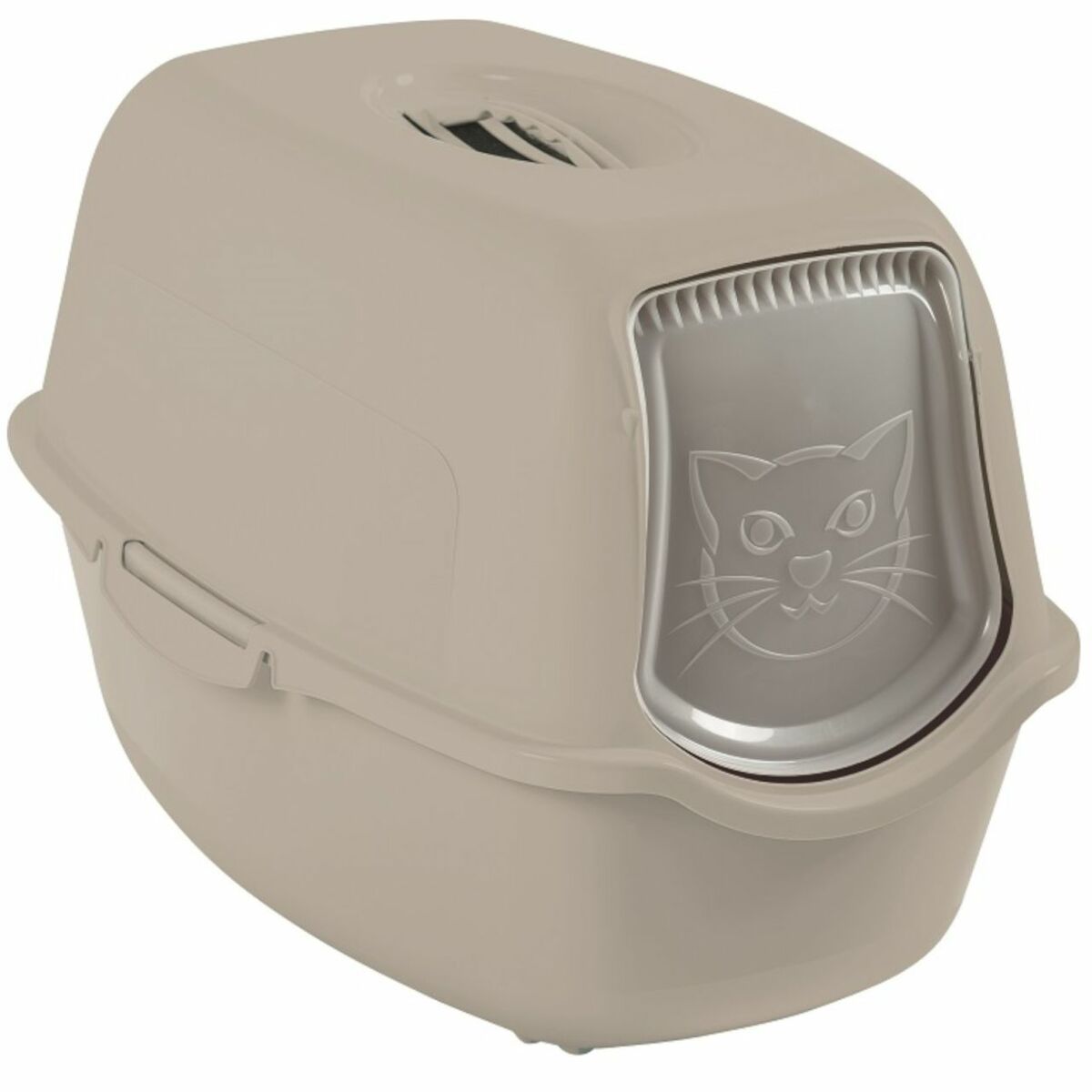Bild 1 von Rotho MyPet Eco Bailey Katzentoilette mit Deckel und Aktivkohlefilter, cappucino (recycelt)