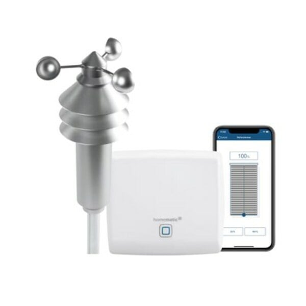 Bild 1 von Homematic IP Starter Set Wettersensor Basic m. Messdatenerfassung + Access Point