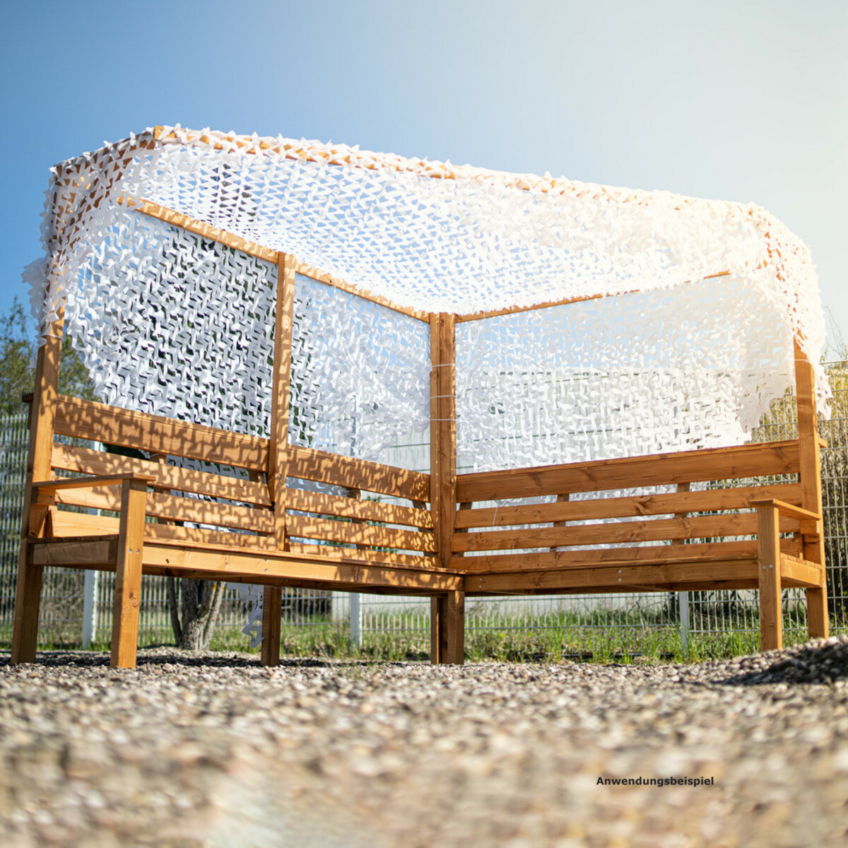 Bild 1 von Sonnensegel rechteckig 3 x 4 m aus Oxford-Stoff in verschiedenen Farben