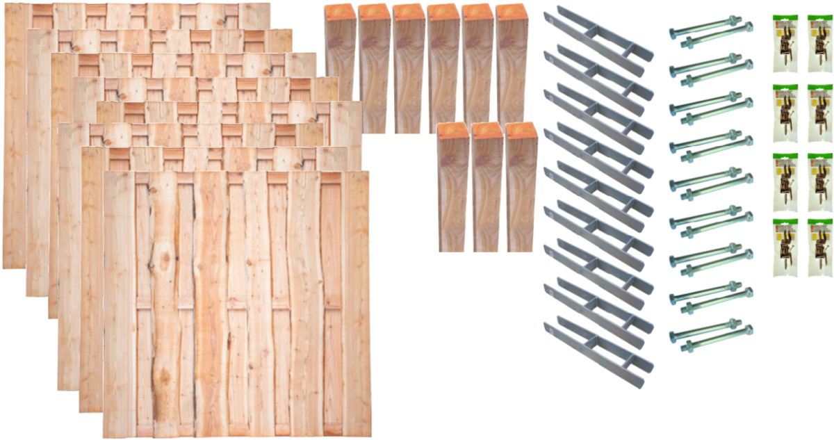Bild 1 von TETZNER & JENTZSCH - Zaunkomplettset - "LINCOLN 6"