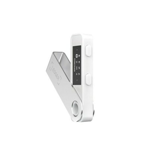 Bild 1 von Ledger Nano S Plus Krypto-Hardware-Geldbörse Mystisches Weiß