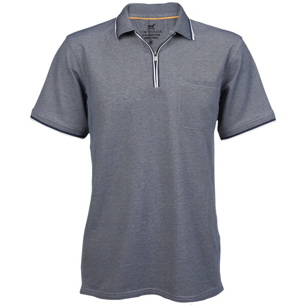Poloshirt Herren Reissverschluss
