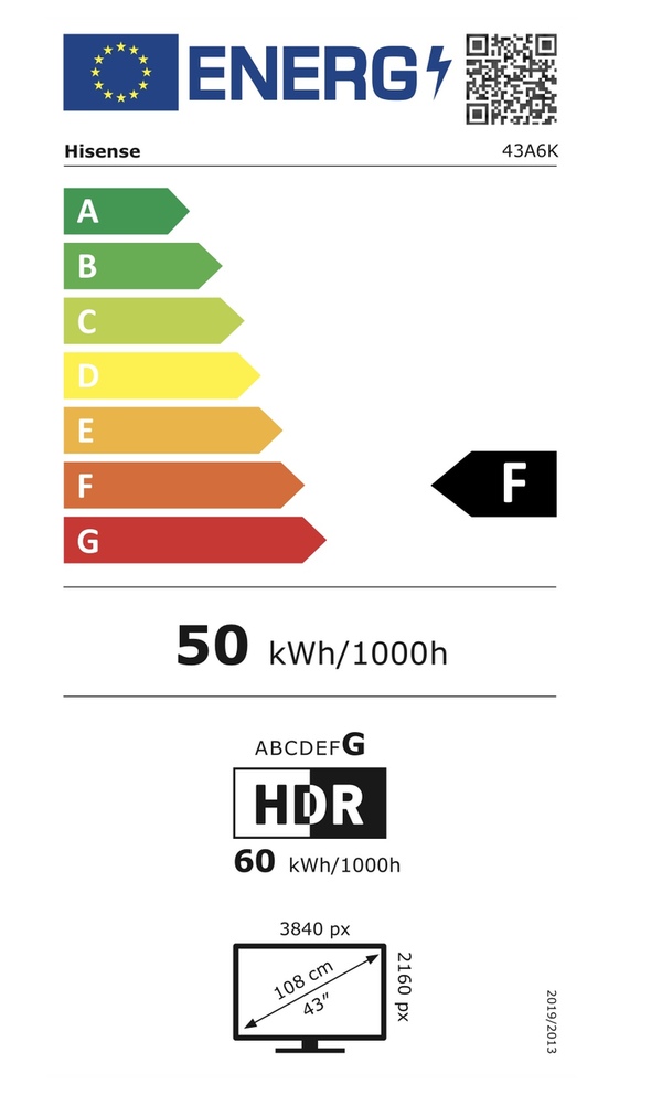 Bild 4 von Hisense 43 Zoll 4K UHD Fernseher / Smart TV (2023) 43A6K