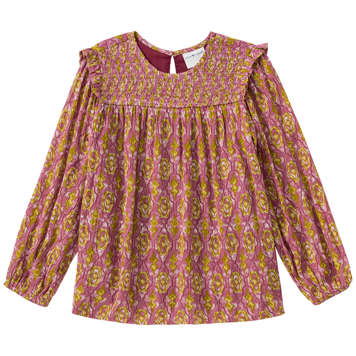 Bild 1 von Mädchen Bluse mit grafischem Allover-Print