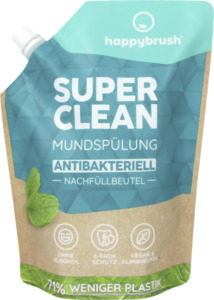 happybrush Mundspülung SuperClean Refill
