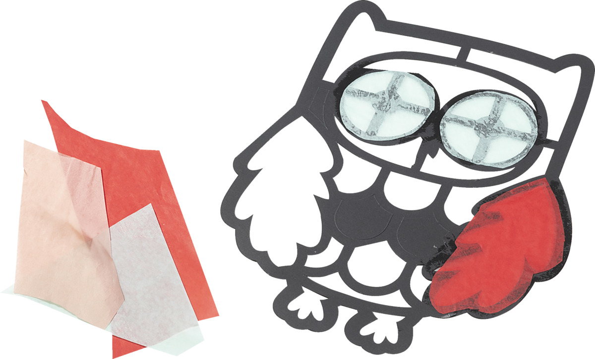 Bild 1 von IDEENWELT Fensterbilder-Bastelset Herbst im Wald