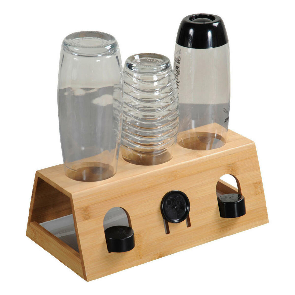 Bild 1 von Kesper Flaschenhalter natur Bambus B/H/L: ca. 18x12x32 cm