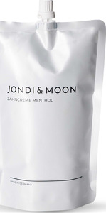 JONDI & MOON Zahncreme Menthol im Nachfüllbeutel