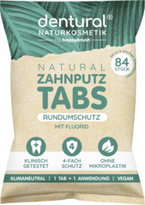dentural Zahnputztabletten mit Fluorid