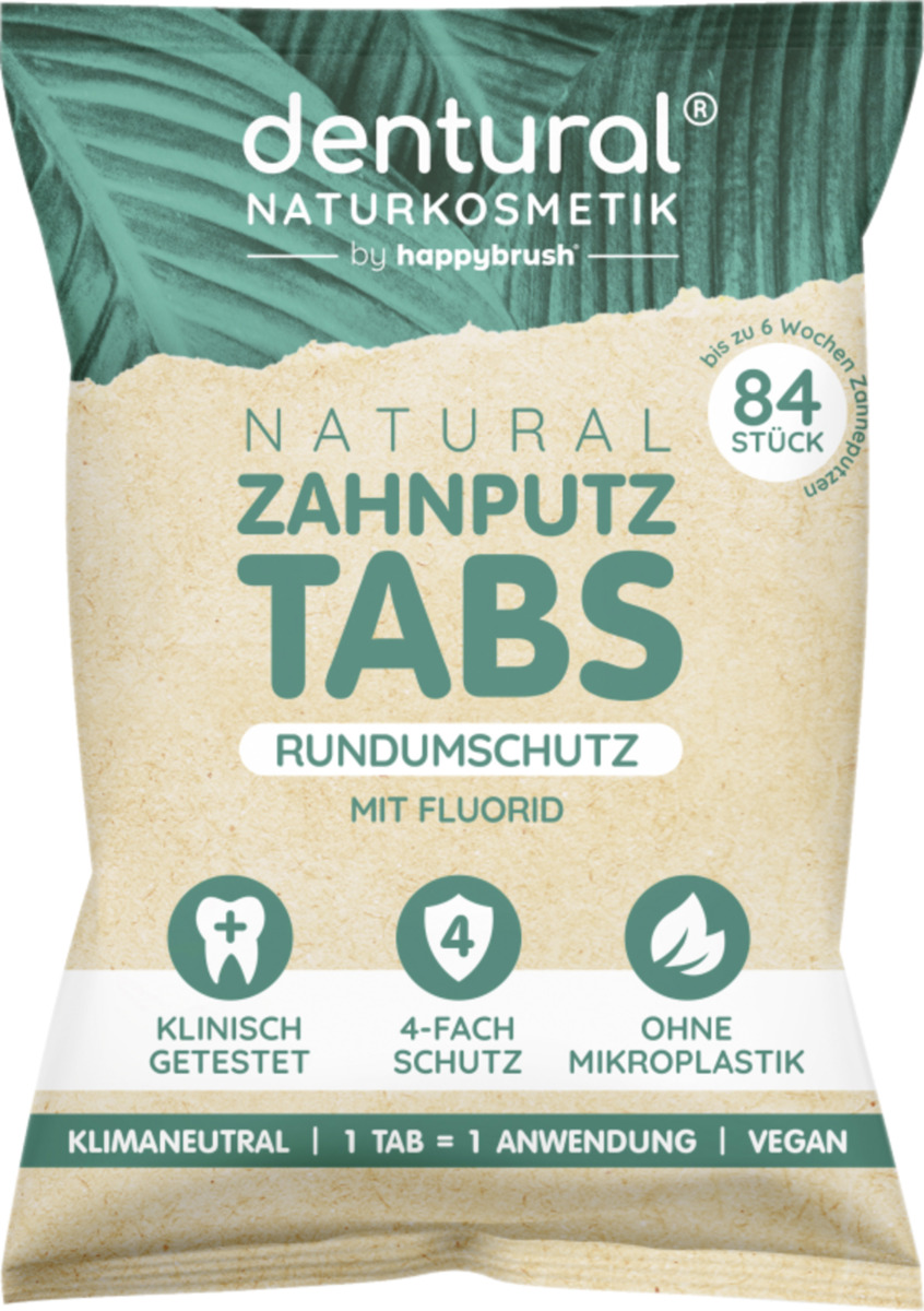 Bild 1 von dentural Zahnputztabletten mit Fluorid