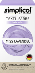 simplicol Textilfarbe Intensiv Miss Lavendel