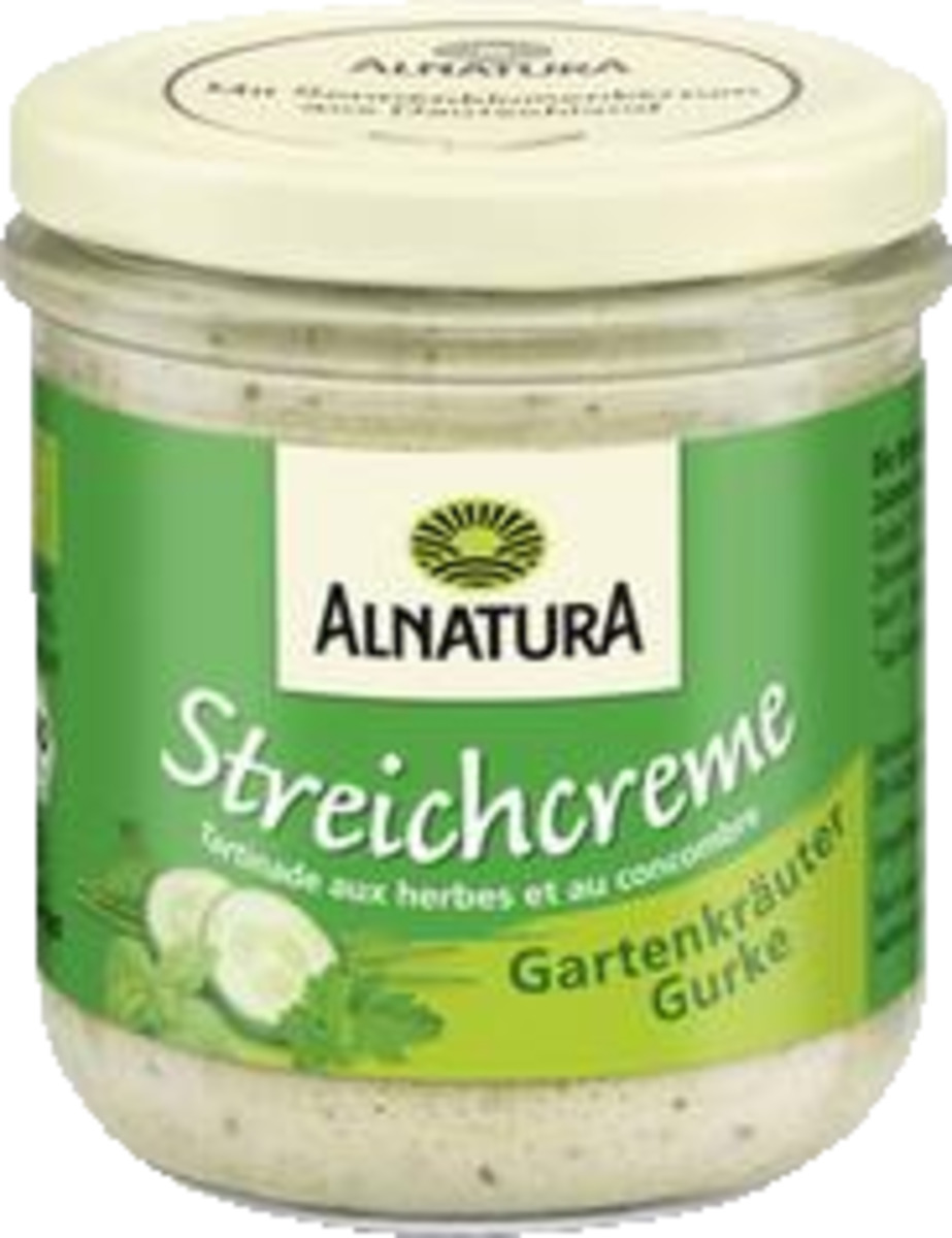 Bild 1 von Alnatura Bio Streichcreme Gartenkräuter Gurke