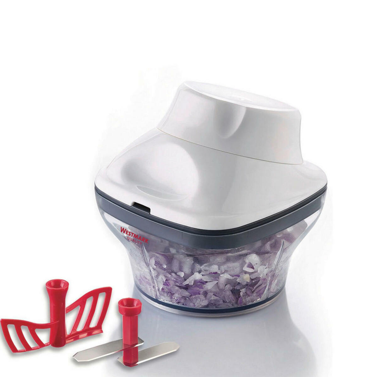 Bild 1 von Westmark Zwiebelschneider weiß Kunststoff