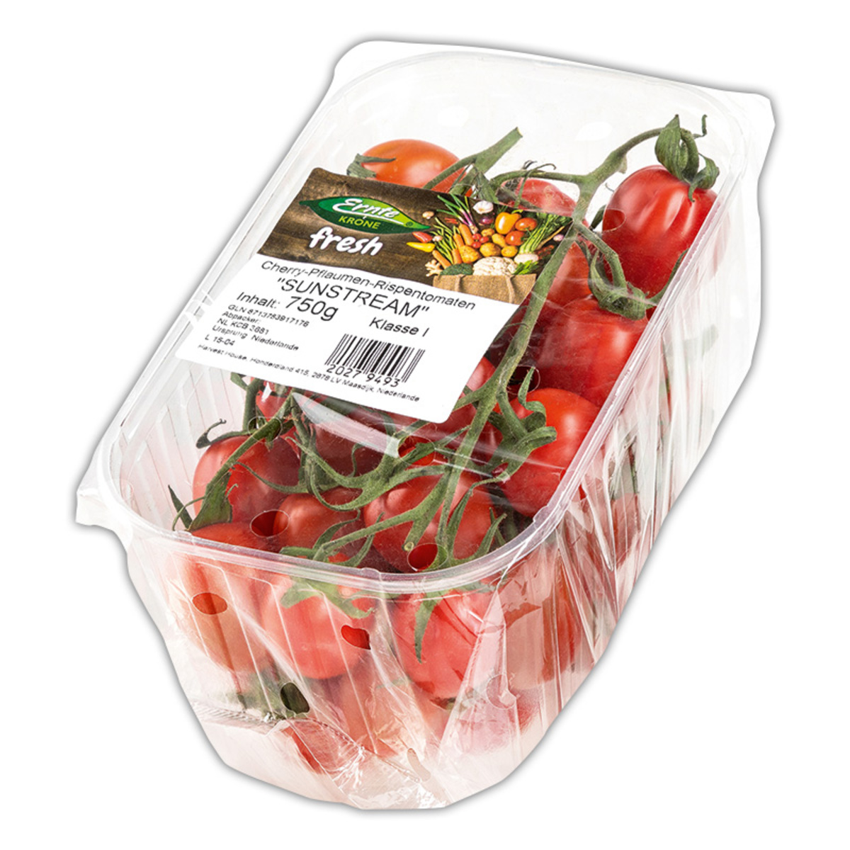 Bild 1 von Ernte Krone Fresh Premium Cherry-Pflaumen-Rispentomaten