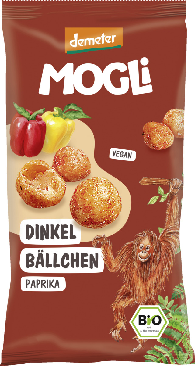 Bild 1 von MOGLi Bio Dinkel Bällchen Paprika