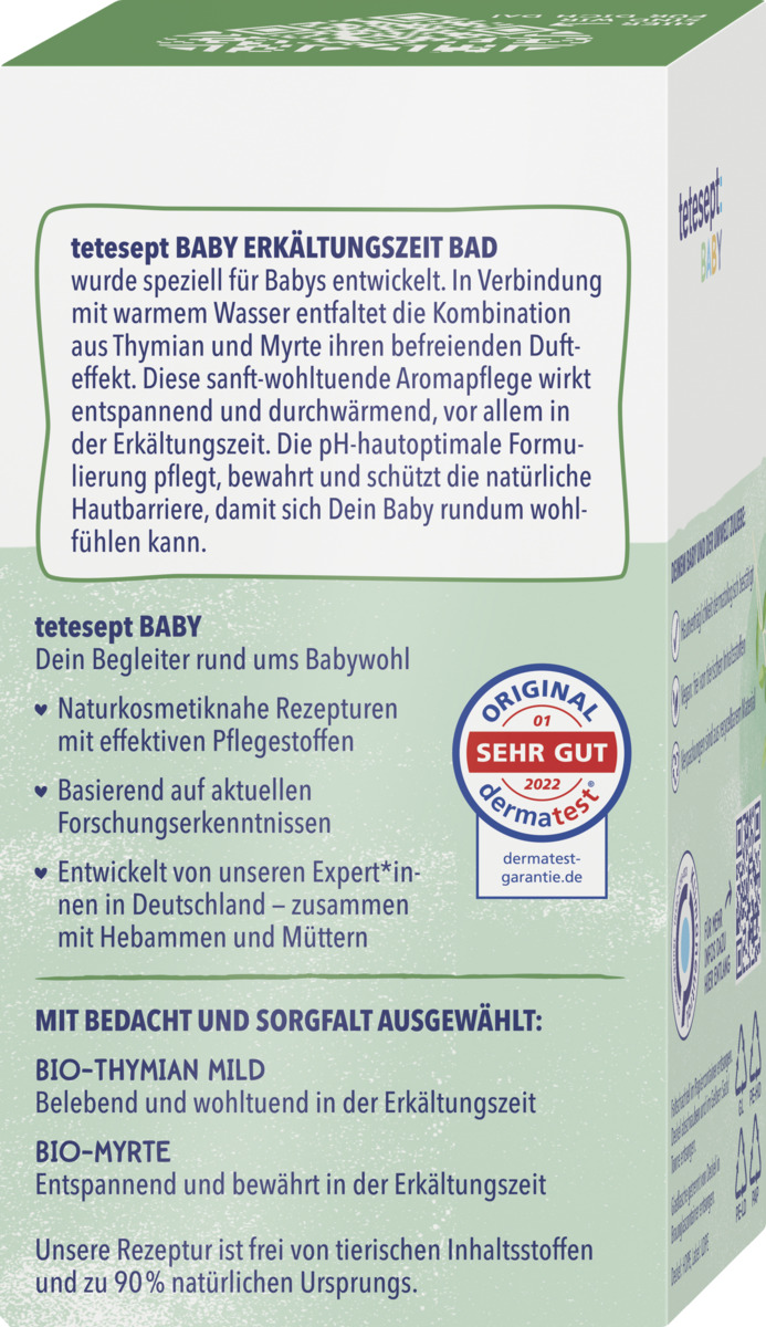 Bild 4 von tetesept Baby Erkältungszeit Bad