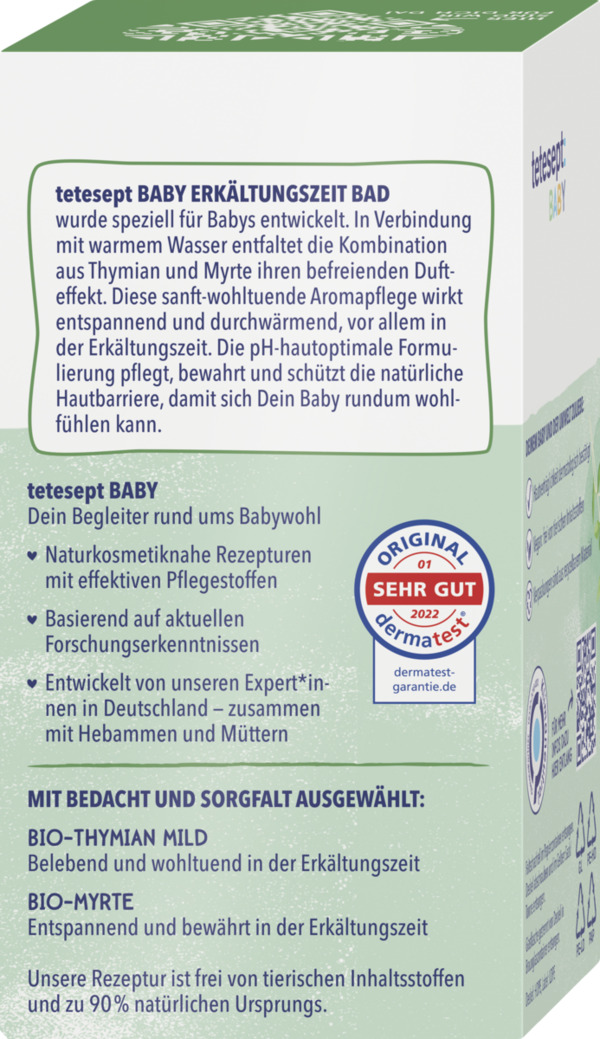 Bild 4 von tetesept Baby Erkältungszeit Bad