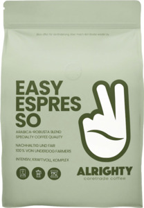 ALRIGHTY EASY ESPRESSO Kaffeebohnen