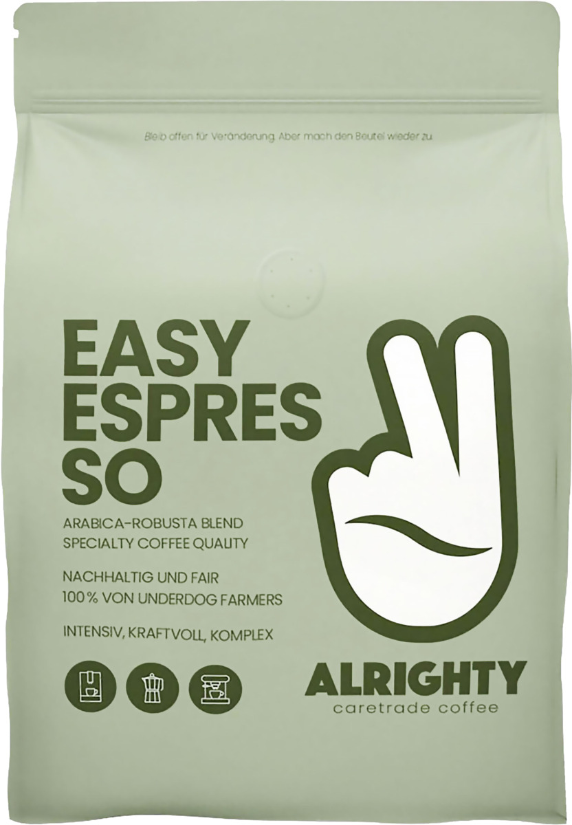 Bild 1 von ALRIGHTY EASY ESPRESSO Kaffeebohnen