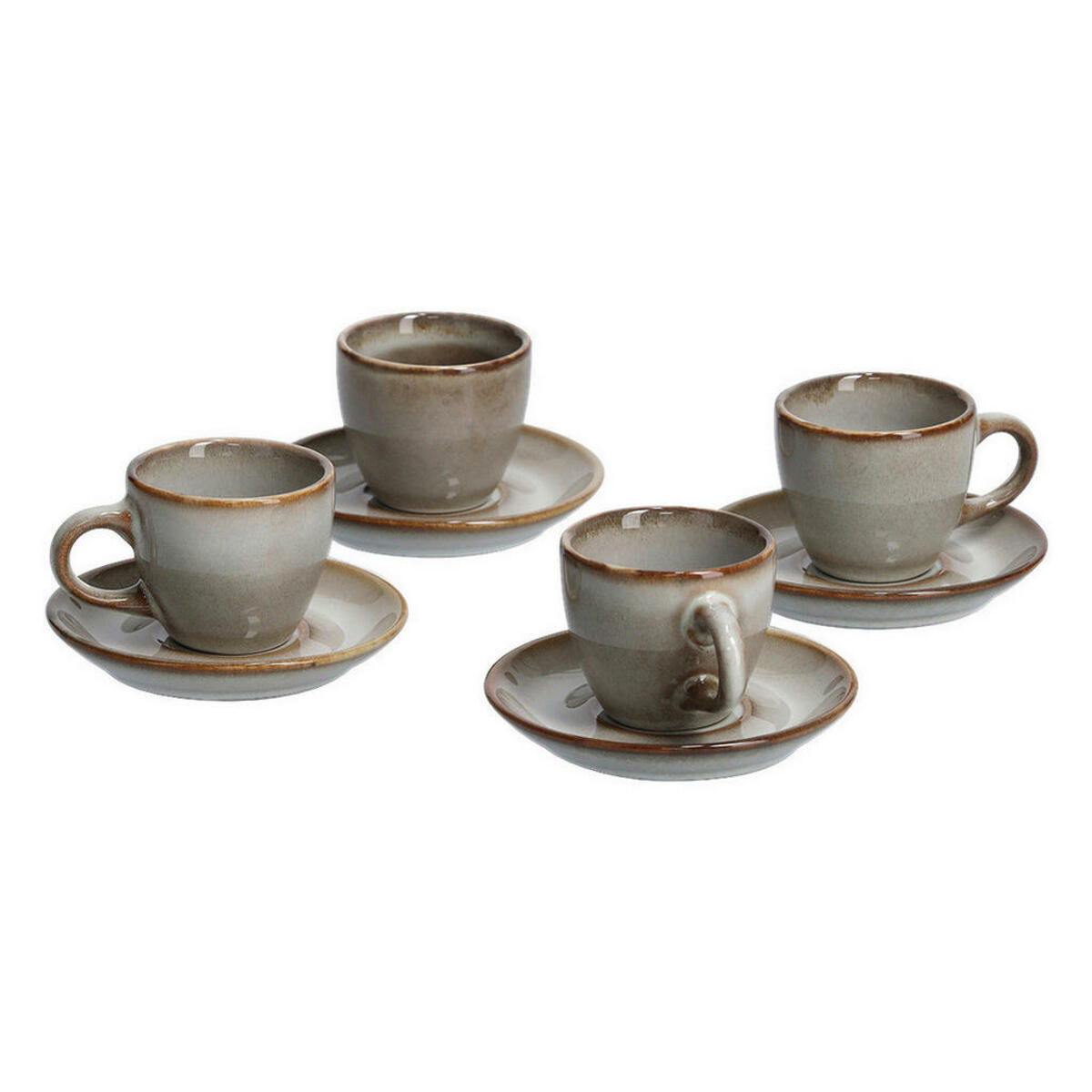 Bild 1 von Zeller Espresso-Set Taupe Keramik