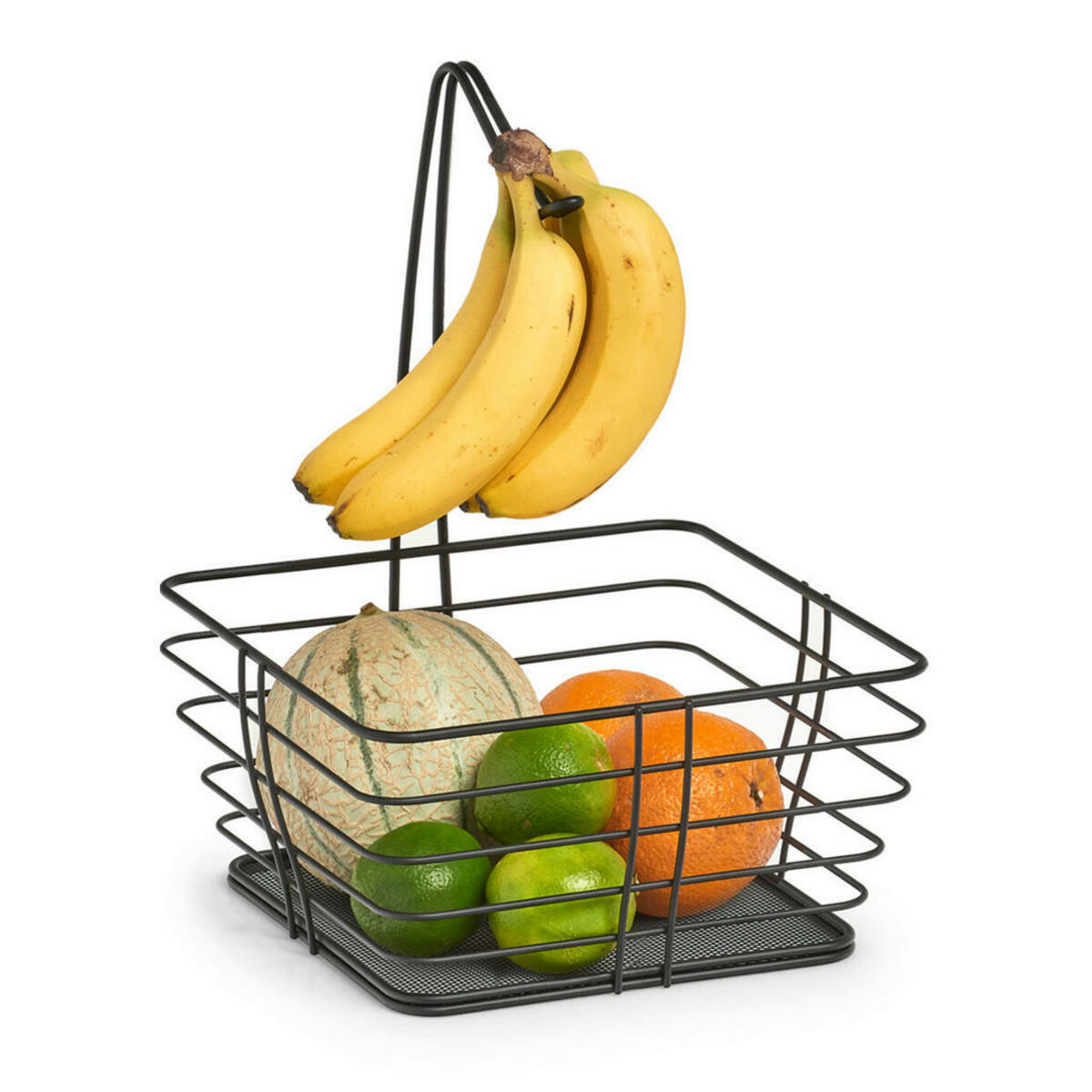 Bild 1 von Zeller Obstkorb schwarz Metall B/H/L: ca. 27x36x27 cm