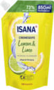 Bild 1 von ISANA Cremeseife Lemon & Lime Nachfüllbeutel