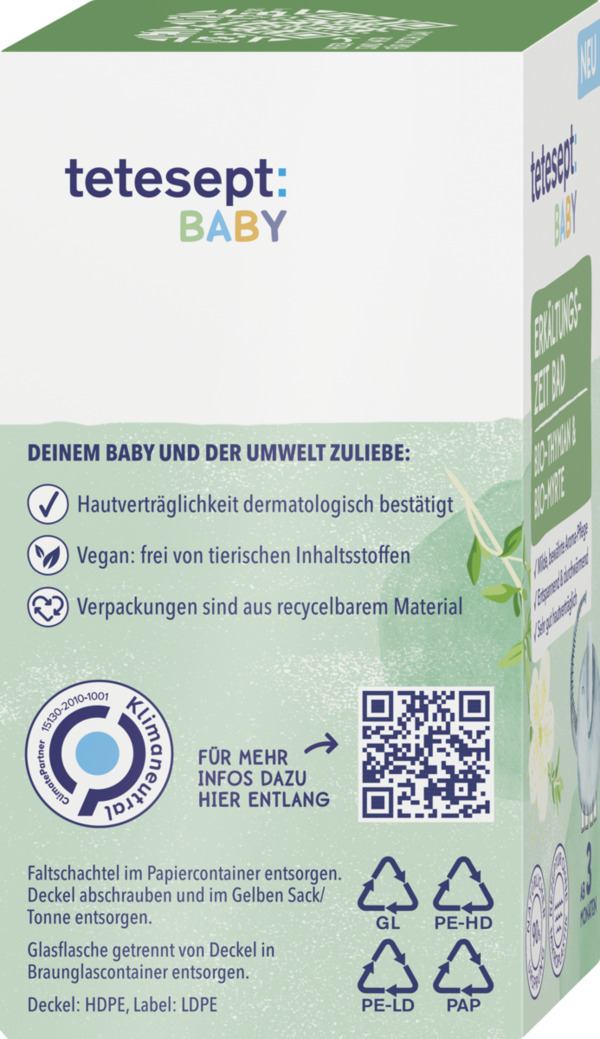 Bild 3 von tetesept Baby Erkältungszeit Bad