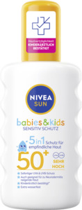 NIVEA SUN Kids sensitiv Sonnenspray LSF 50 + Reisegröße LSF 30