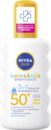 Bild 1 von NIVEA SUN Kids sensitiv Sonnenspray LSF 50 + Reisegröße LSF 30