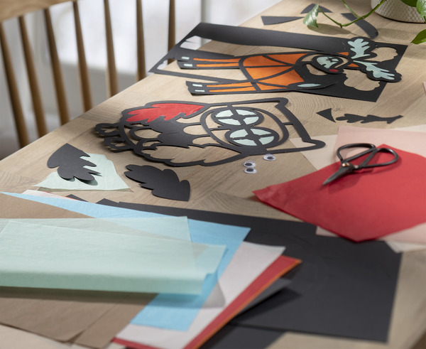 Bild 3 von IDEENWELT Fensterbilder-Bastelset Herbst im Wald