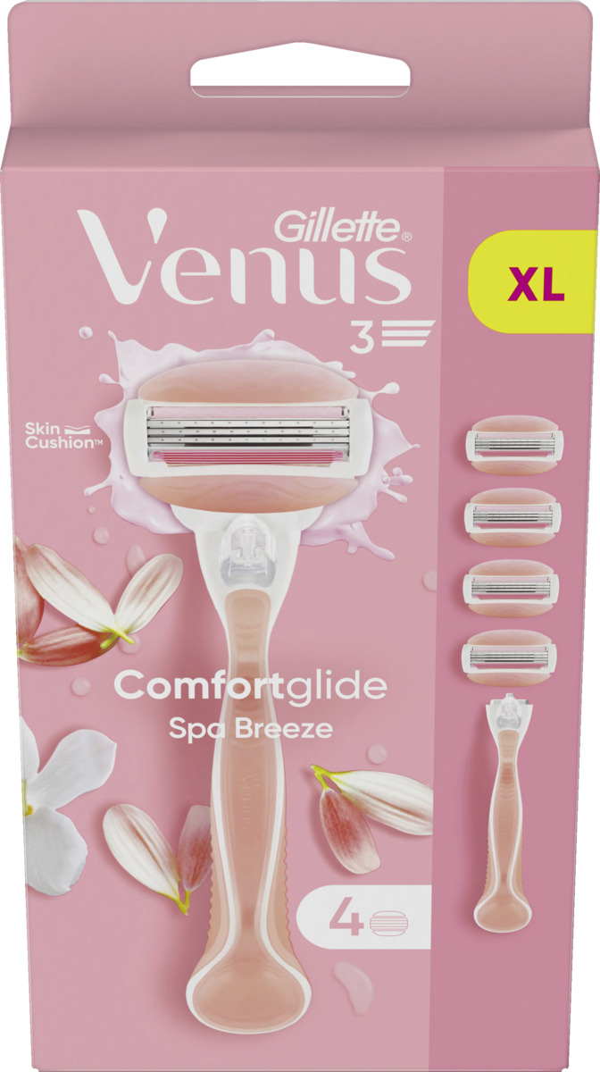Bild 2 von Gillette Venus Comfortglide Spa Breeze Rasierer mit 4 Klingen