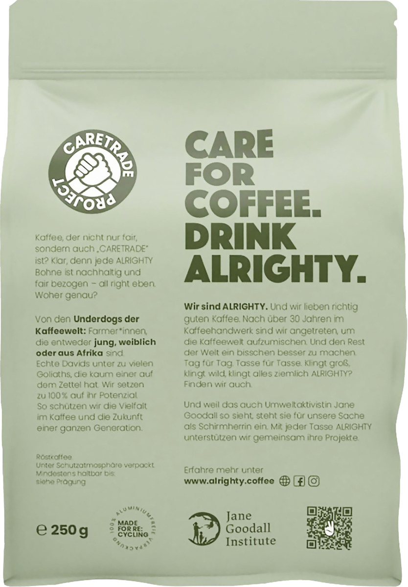 Bild 2 von ALRIGHTY EASY ESPRESSO Kaffeebohnen