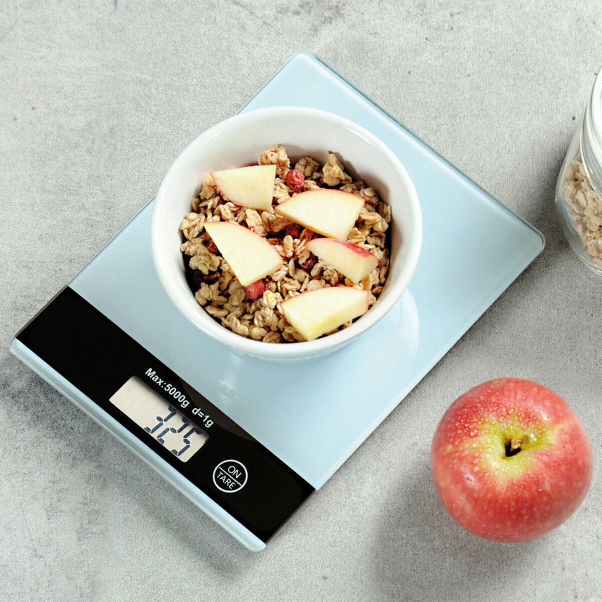 Bild 1 von Kesper Küchenwaage blau Kunststoff B/H: ca. 20,3x15,3 cm