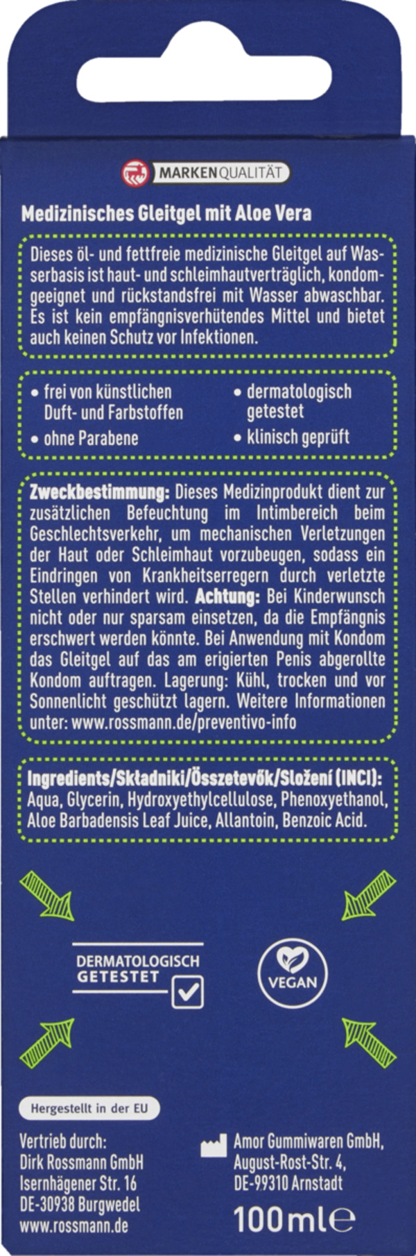 Bild 2 von preventivo Gleitgel Aloe Vera
