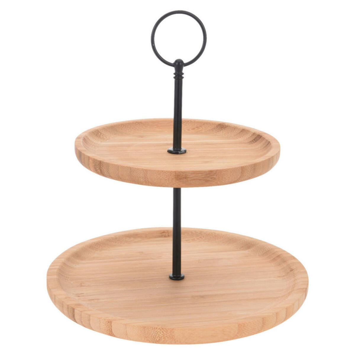 Bild 1 von Etagere natur Bambus B/H/T: ca. 21x16,5x21 cm