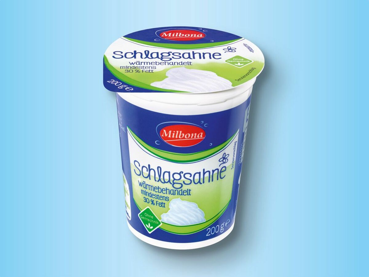 Bild 1 von Milbona Schlagsahne