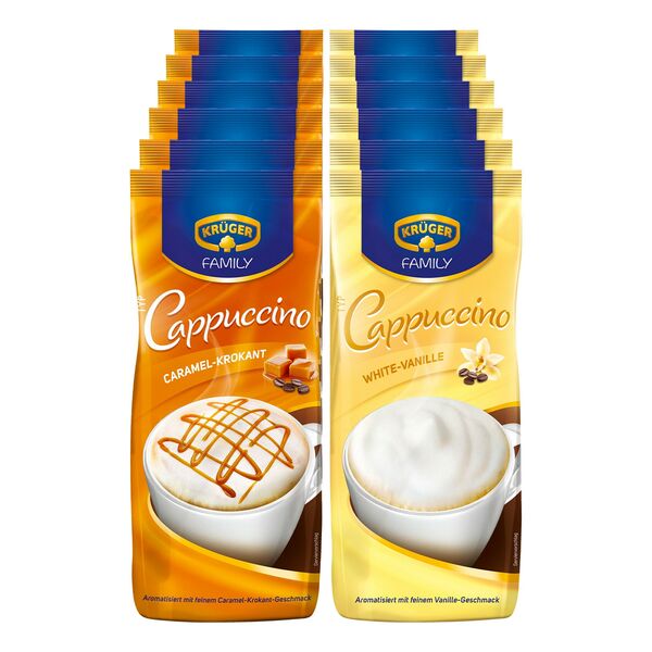 Bild 1 von Krüger Family Cappuccino 500g, verschiedene Sorten, 12er Pack