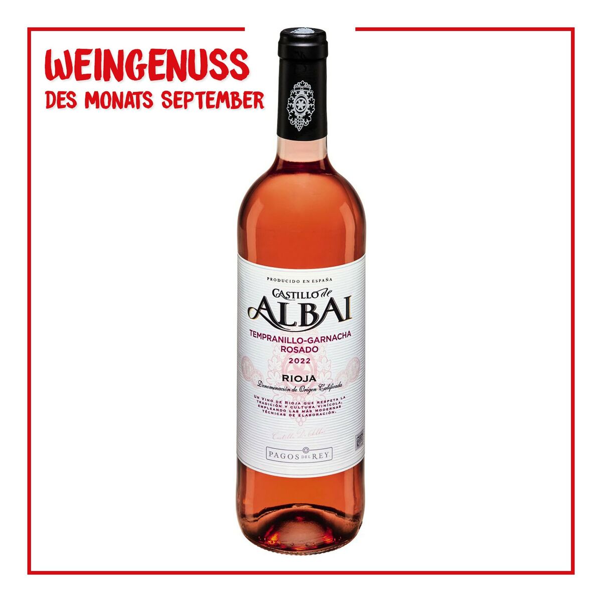 Bild 1 von Castillo de Albai Rosado 13,0 % vol 0,75 Liter