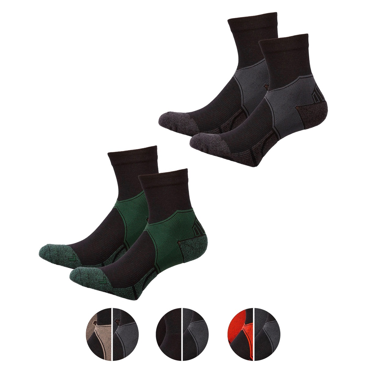 Bild 1 von CRANE Damen und Herren Outdoor-Sportsocken, 2 Paar