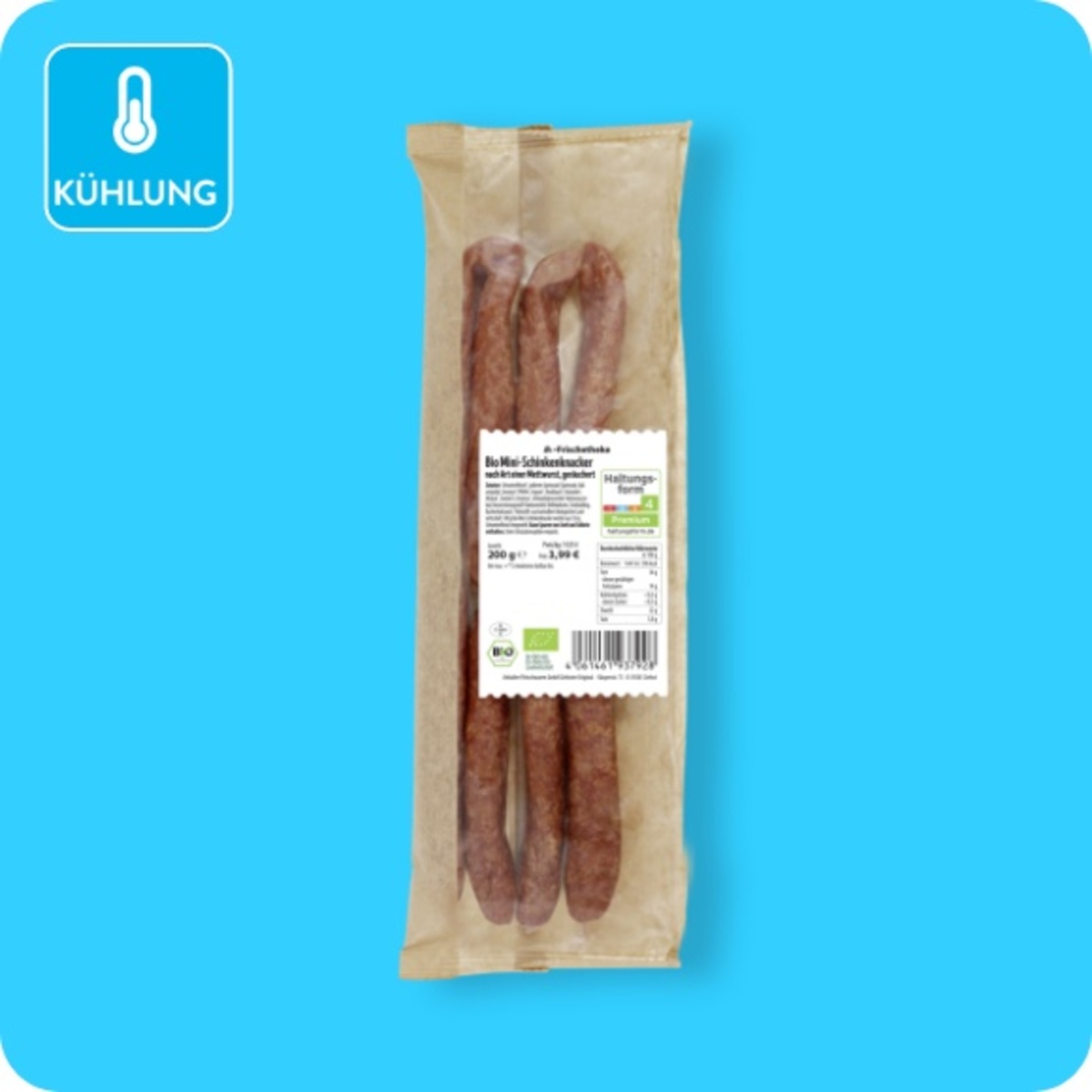 Bild 1 von Bio-Mini-Schinkenknacker