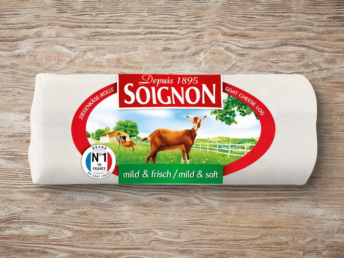Bild 1 von Soignon Ziegenkäse-Rolle