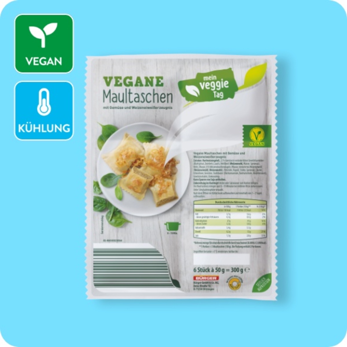 Bild 1 von Vegane Maultaschen