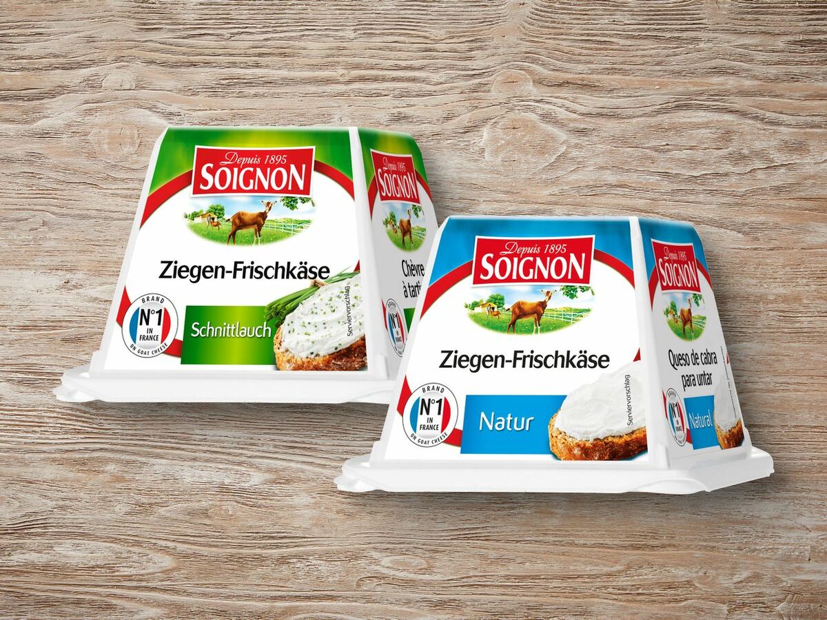 Bild 1 von Soignon Ziegen-Frischkäse