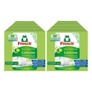 Frosch All-in-1 Spül-Tabs Limone 30 Stück, 8er Pack