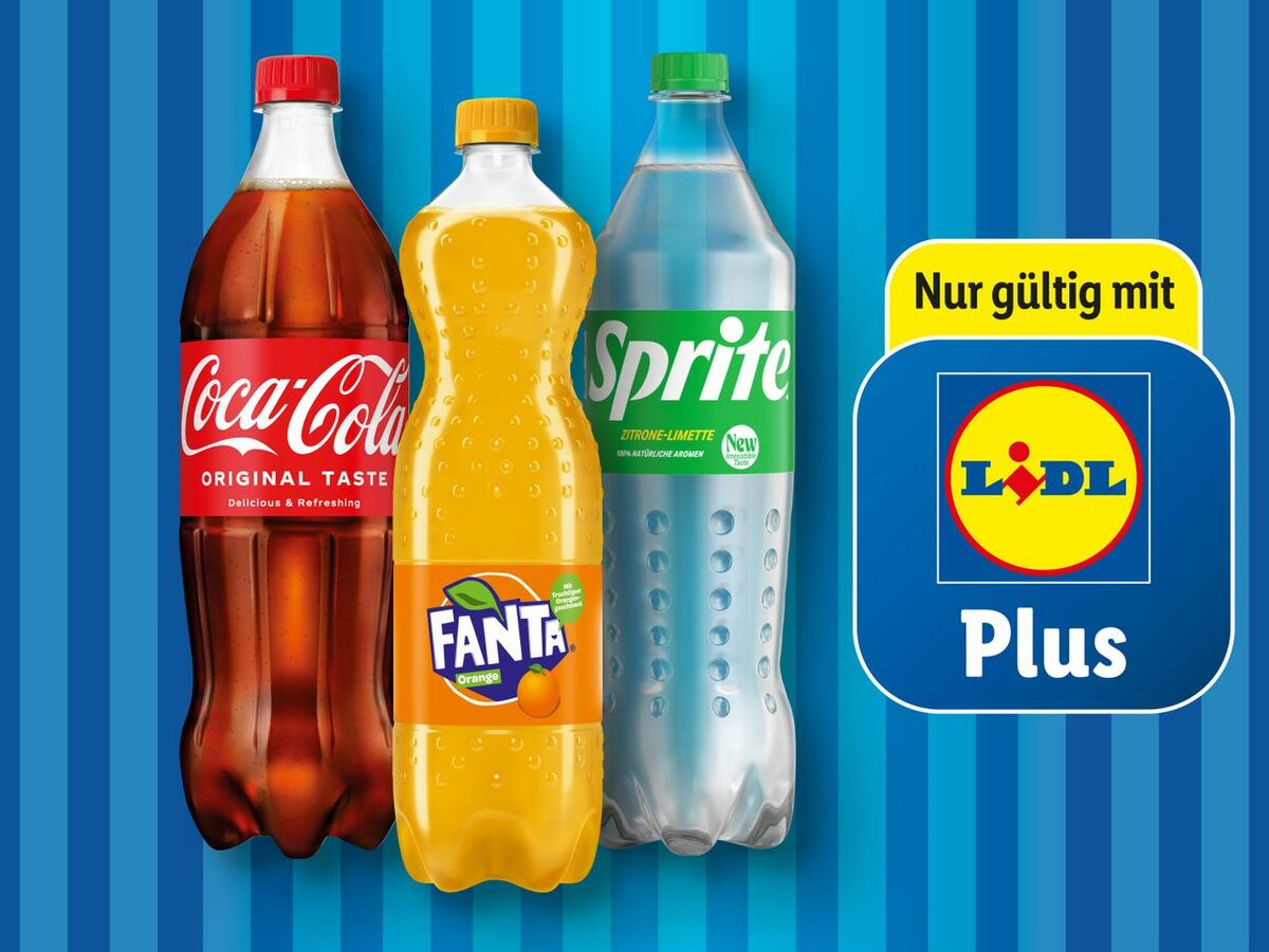 Coca­Cola/Fanta/Sprite von Lidl ansehen!