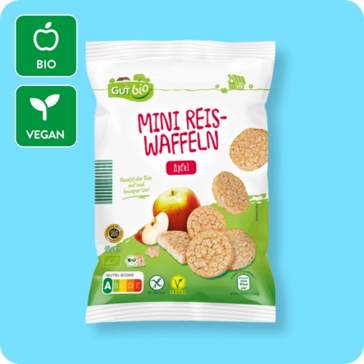 Bild 1 von Bio-Mini-Reis-/-Mais-Waffeln