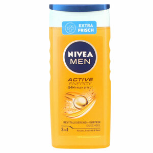 Nivea Men Duschgel "Active Energy" 24H fresh 250 ml