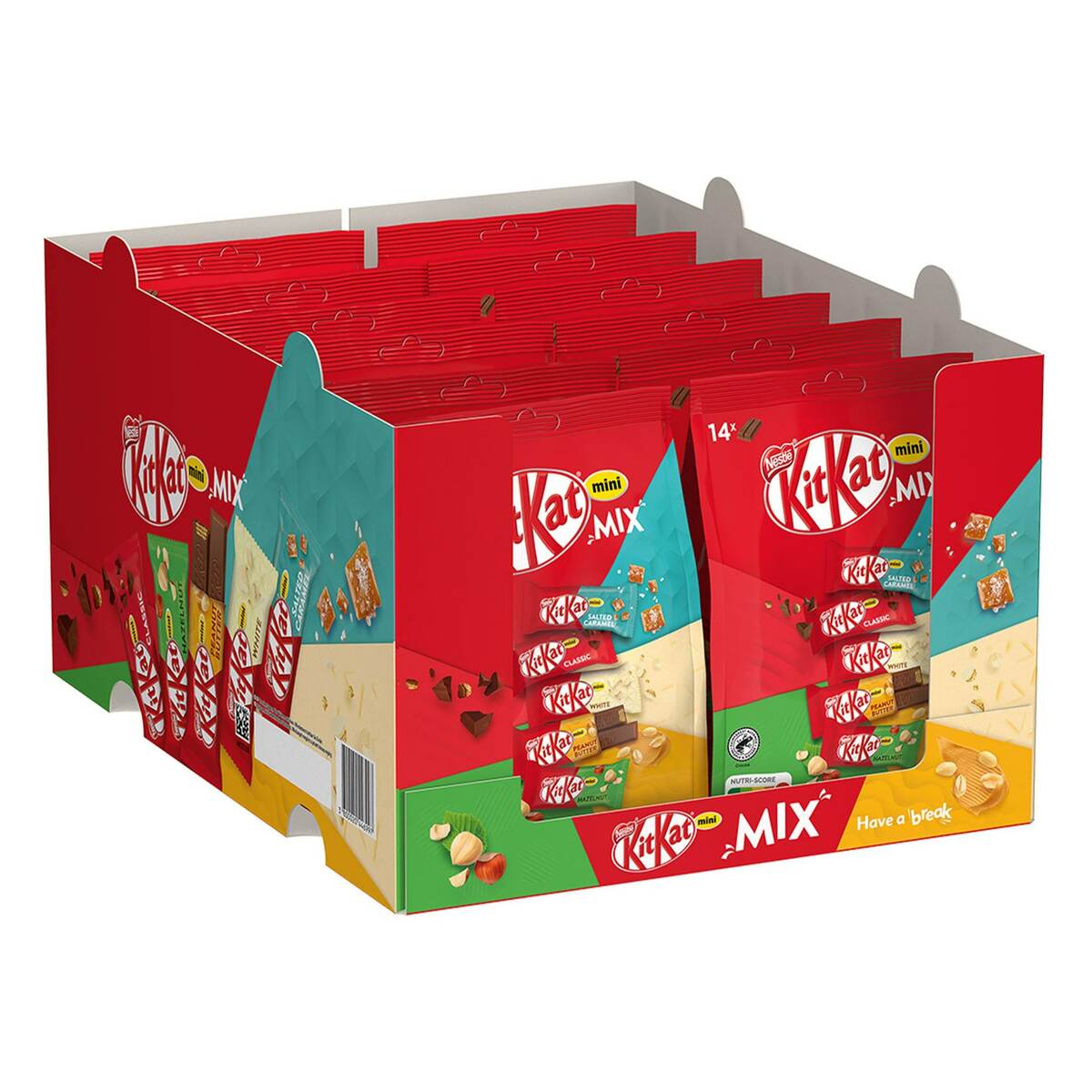 Bild 1 von KitKat Mini Mix 197,4 g, 12er Pack
