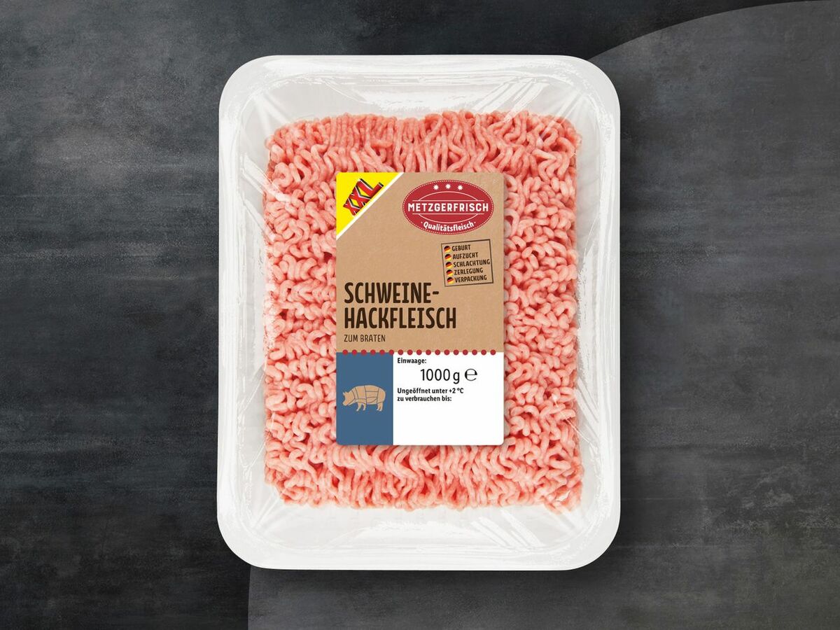Bild 1 von Metzgerfrisch Frisches Schweine-Hackfleisch XXL